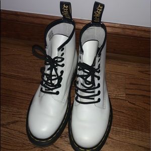 White Dr Martens